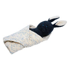 Bunny Rattle Burp Cloth