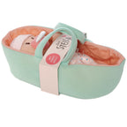 Peach Doll Bassinet Set