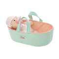 Peach Doll Bassinet Set