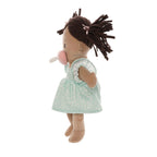 Beige Brown Pigtail Doll