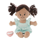 Beige Brown Pigtail Doll